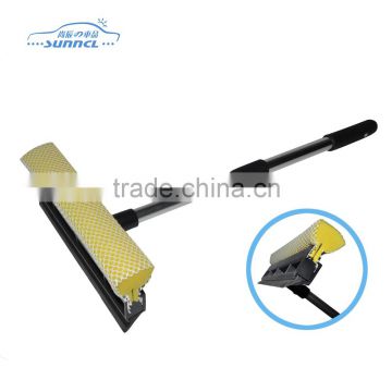 Car Wash Brush with Sponge , PP Material Auto Window Washing Brush