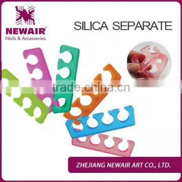 Professional Nail Art Silicone Toe Separator and EVA Colorful Finger Spacer for Nails photo-3