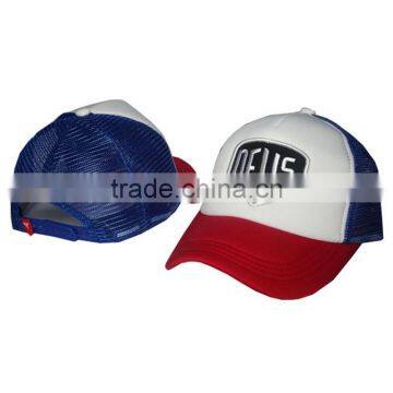 Custom Logo Nylon Mesh And Sponge Fabric Trucker Caps Baseball Hats photo-2