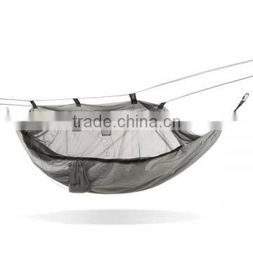 Hot selling in USA outdoor portable Parachute hammock, hanging tree tent camping tent hammock