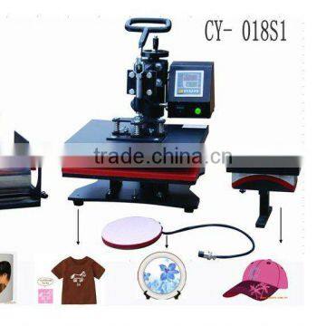 Digial Heat Press machine,t-shirt mug plate cap heat transfer printing