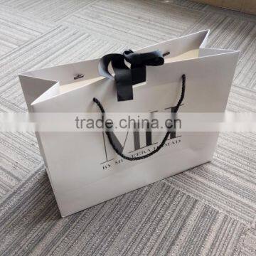 china factory custom paper shopping bags with your own logo