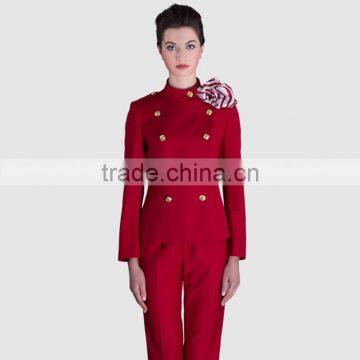 Flight Attendant Hat And Airline Uniforms Sets Pattern photo-6