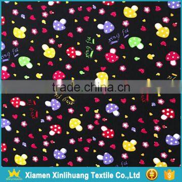 Trendy Style 28 Wale Crushed Flower Printed Elastic Corduroy Fabric photo-3