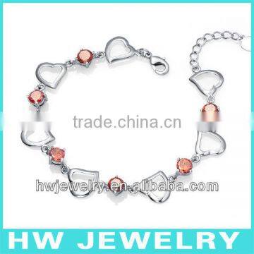 46038 silver heart bracelet