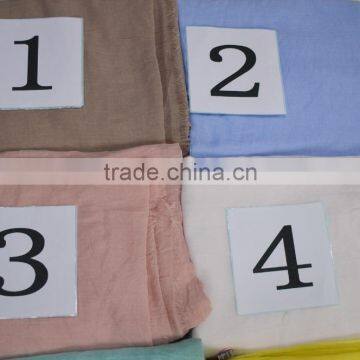 2017 Fashion Hot Popular Rayon Lady Summer Plain Solid Viscose Voile Scarf photo-6