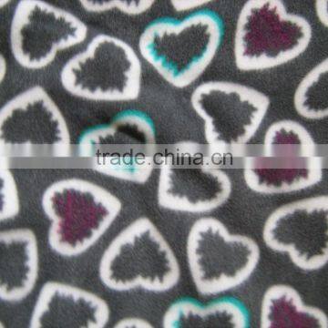 printed polar fleece,fleece in 2side brush