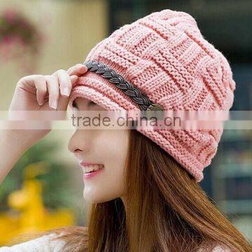 wholesale fashion handmade merino wool beanie