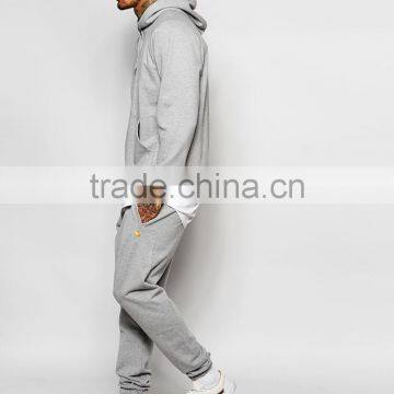 Classic Grey Thin French Terry Sports Tapered Fit Xxxl Joggers photo-2