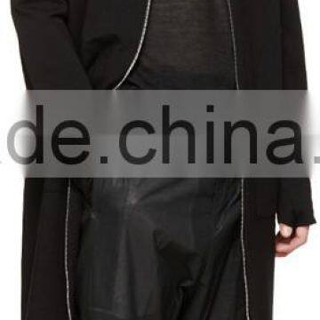 Half Sleeve Black Men Winter Cashmere Pullover Fashionable Sweaters for Man photo-4