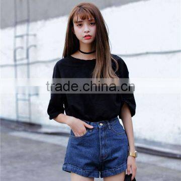 2016 Latest New Design Fashion Short Jeans for Women photo-5