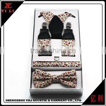 Portable men gifts cheap box suspenders for boys