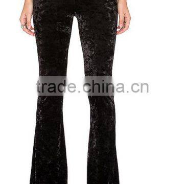 4541 Runwaylover Ladies AU Sexy Velvet Flare Pants photo-2