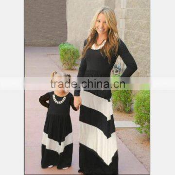 summer fashion mommy and me matching maxi dress mother and daughter clothes