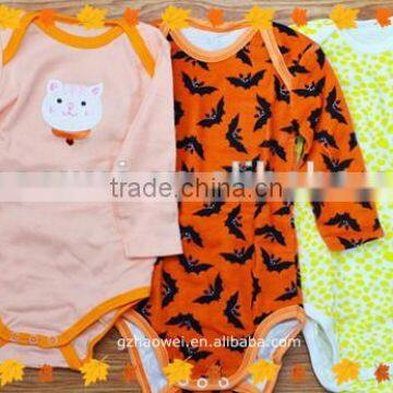 5 Piece 100% Cotton Baby Girls Romper Jumpsuit Overall Sets photo-2