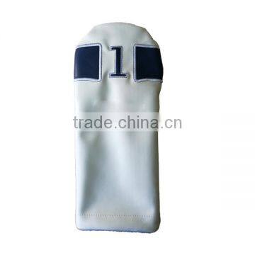 environment friendly PU leather golf driver head cover