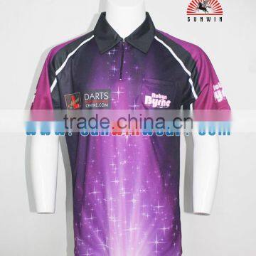 new coming custom sublimation dart t shirts / dart jersey / dart cloth