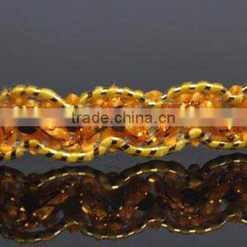 Hi-ana Trim2 Global Brands 10 Year New Style Gold Trimming Lace photo-4