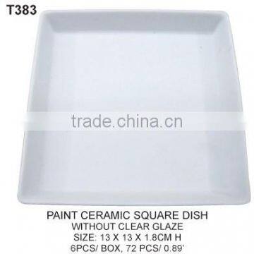 PAINT CERAMIC ROUND DISH Ceramic Ornaments Wholesale photo-3