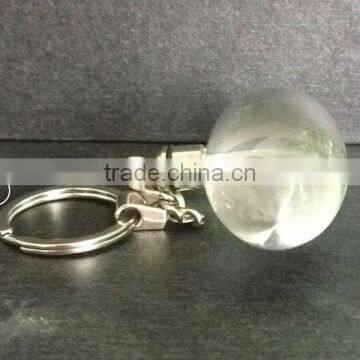 high quality crystal Football key chainwith souvenir gift