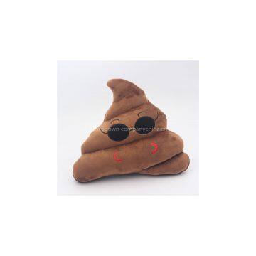 Cute Shits Poop Stuffed Toy Doll Christmas Present Funny Plush Emoji Poop Pillow photo-2