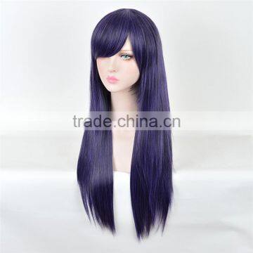 LoveLive TOJO NOZOM Very Long Hair Wig Elegant Bueaty Hair Wigs Long Black Straight Hair Wig photo-4