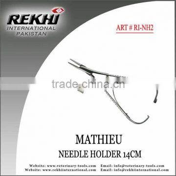 Mathieu Needle Holder 14cm, Surgical Mathieu Needle Holder 14cm,Surgical instruments Mathieu Needle Holder 14cm