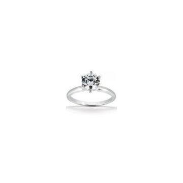 3/4CT ROUND SI3 / J SOLITAIRE ENGAGEMENT RING