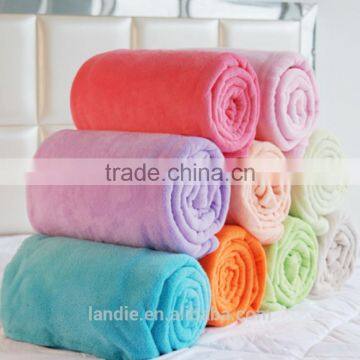 100% POLYESTER HOT SALE CUSTOM PRINTED THERMAL FLEECE BLANKET photo-6