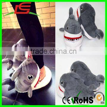 Hot Cute Shark Big Mouth Plush Indoor Slippers Shoes