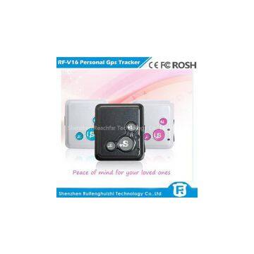 Low cost mini chip child gps tracker bracelet for persons and pets reachfar rf-v16