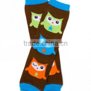 2014 Latest Beautiful owl Leg Warmers for baby