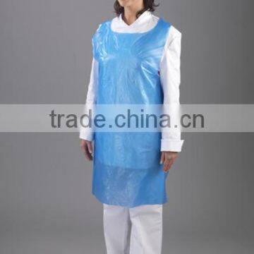 Competitive price HDPE/LDPE disposable plastic apron for women