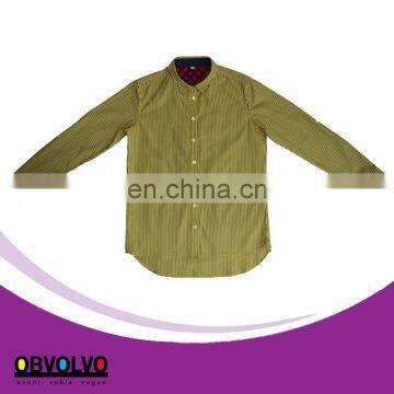 OEM latest style men european style shirt for 2016