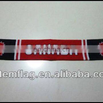 Canada Tatting Knitted Winter Scarf