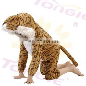 New Design 100% Poyester Children's Tigger Cosplay Costume Onesie Animal Jumpsuit photo-4
