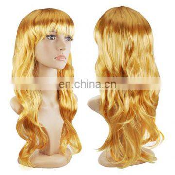 Top quality lace wig blonde wig for women with high quality FW2089