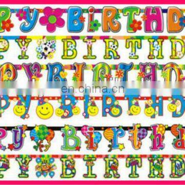 CG-PBA007 Birthday paper banner