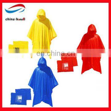 Custom rain poncho