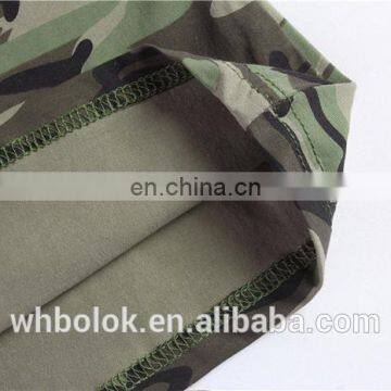 Private Label Camouflage Mens Vest Camo Design Cotton Summer Vest Men
