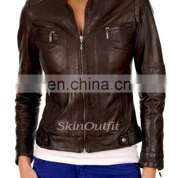 New Design High Quality Leather Jacket ForWomen