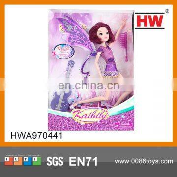 Fashion Doll Plastic Butterfly Toy Doll