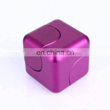 Pcc Team Square Spinner Cube Fidget Toy EDC Fidgets Cube Spinner For Autism and ADHD Increase Focus Square Magic Hand Spinner photo-5