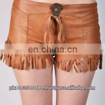 Latest fashion leather short for women