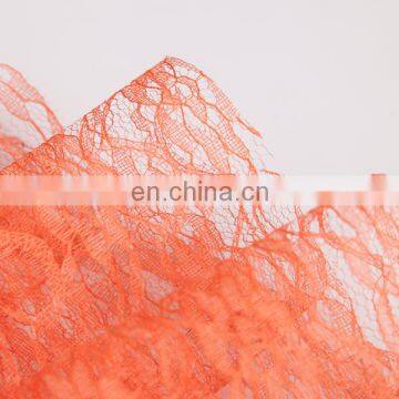 popular summer women dress fabric packing decoration materials lace