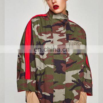 OEM High Quality Winter Camouflage Military Jacket For Women photo-3