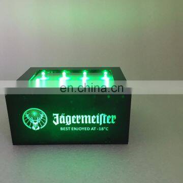 re-chargeable LED Bottle Glorifier display stand