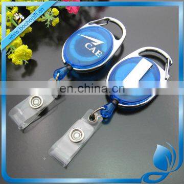 ski pass retractable reel