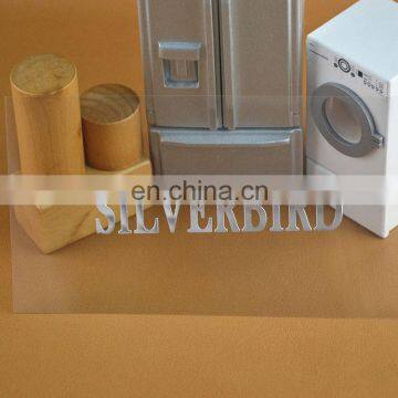 Diamond cut aluminum separate logo for home-appliances