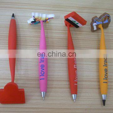 Iraq 3D personalized logo building design rubber magnet pen gifts